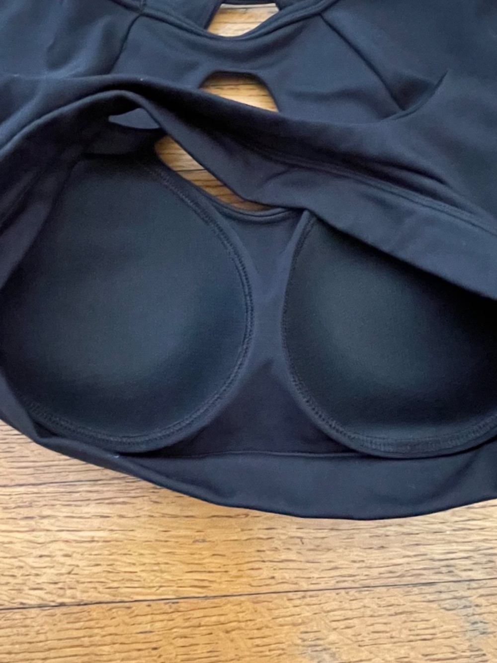 Nike Indy Crop Top Medium Support Padded Sports Bra - Picture 8 of 10